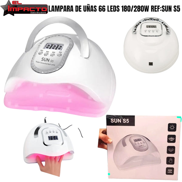 LAMPARA DE UÑAS SUN S5