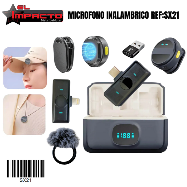MICROFONO INALAMBRICO SX21