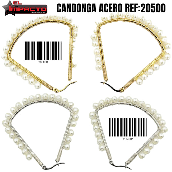 CANDONGA ACERO PERLA 20500