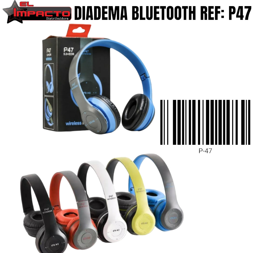 Diadema best sale bluetooth p47